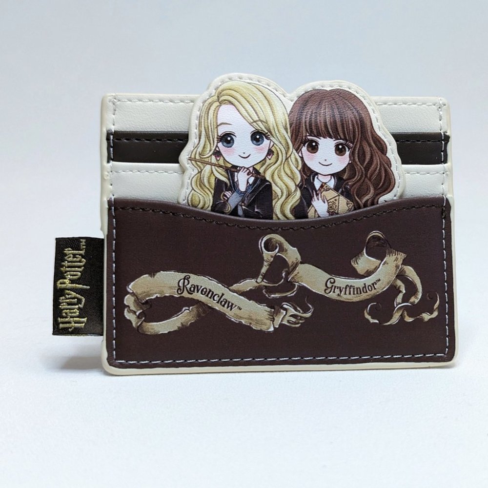 Loungefly Harry Potter Luna Lovegood & Hermione Granger Chibi Card Holder Wallet